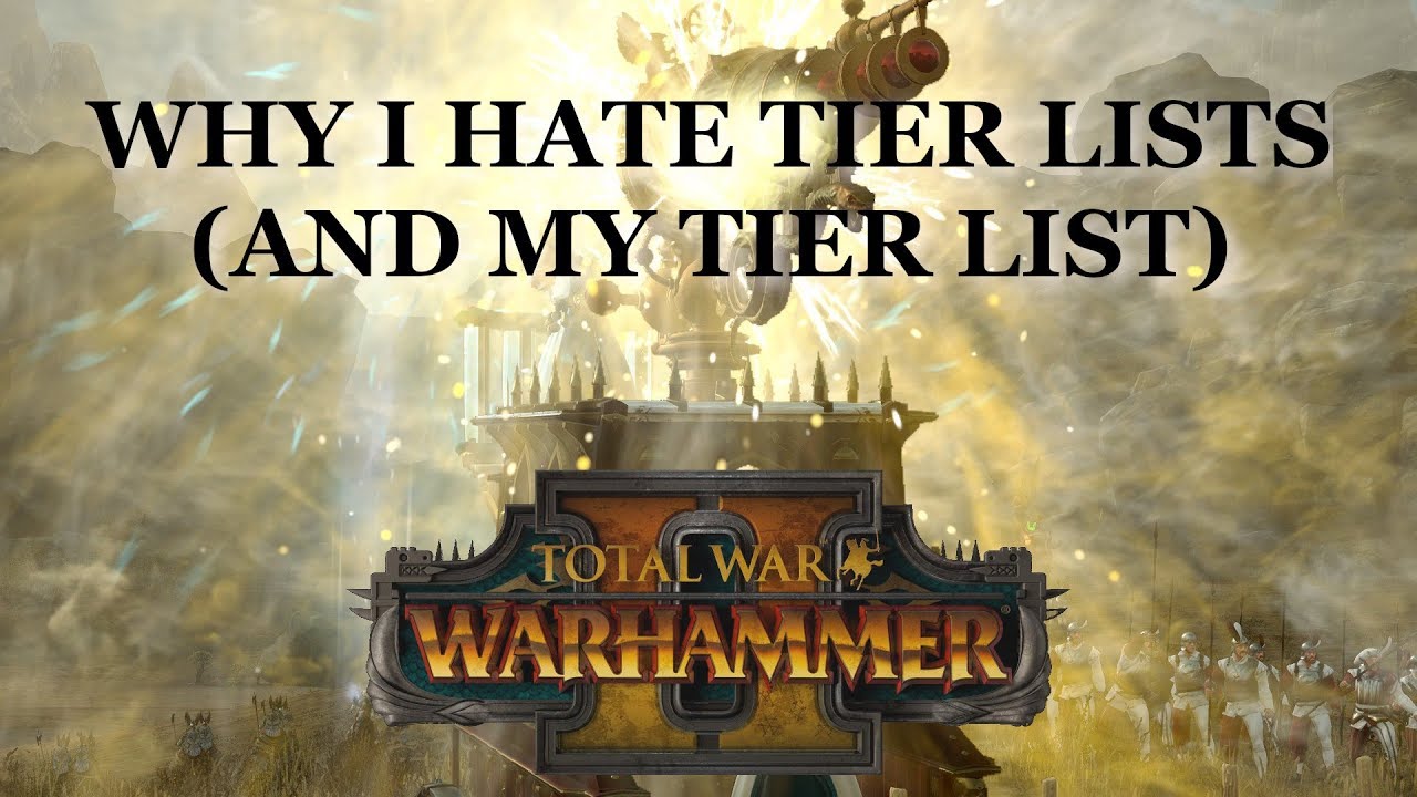 warhammer total war 2 faction tier list